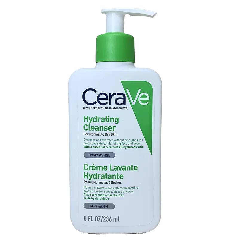 ژل شستشو و آبرسان پوست نرمال تا خشک سراوی CeraVe Hydrating Cleanser