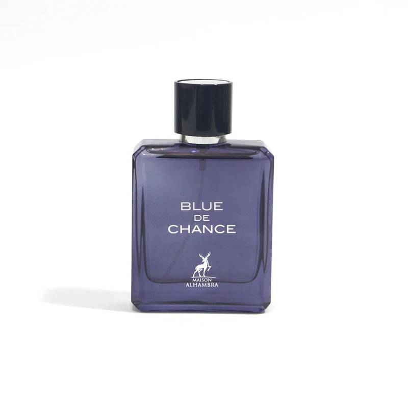 عطر ادوپرفیوم مردانه الحمبرا مدل بلو د شانس حجم ۱۰۰ میلی لیتر