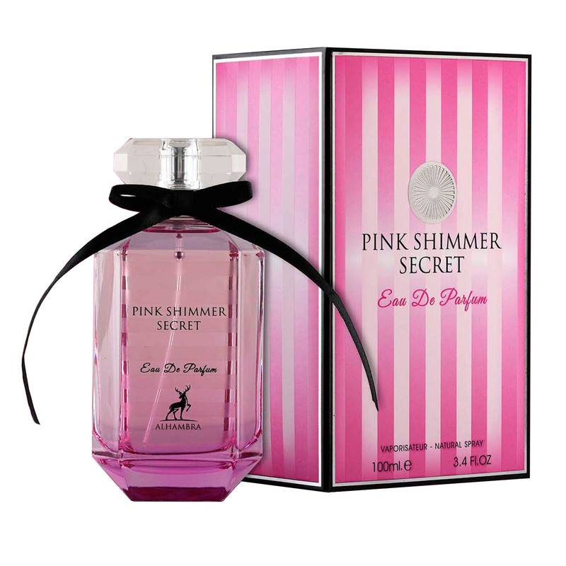 عطر ادوپرفیوم الحمبرا مدل پینک شیمر سکرِت زنانه ۱۰۰ میلی‌لیتر