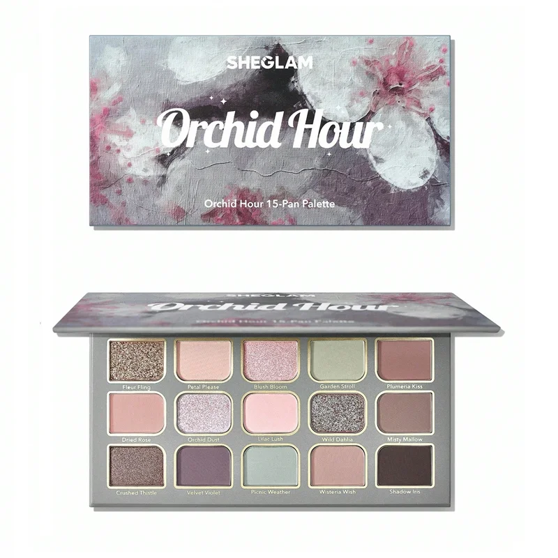 پلت سایه ۱۵ رنگ مدل ORCHID HOUR