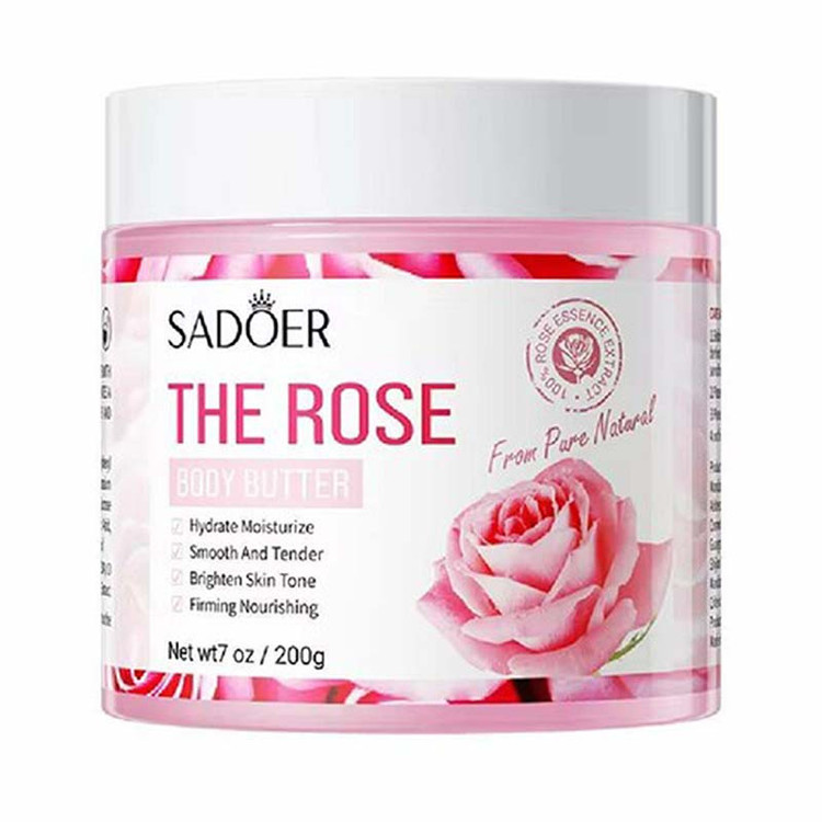 کره بدن سادور مدل The Rose حجم 250 میلیلیتر