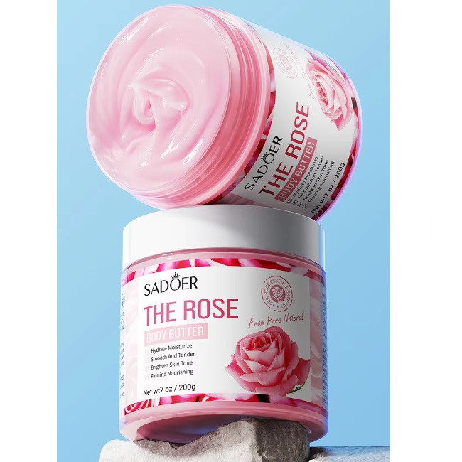 کره بدن سادور مدل The Rose حجم 250 میلیلیتر