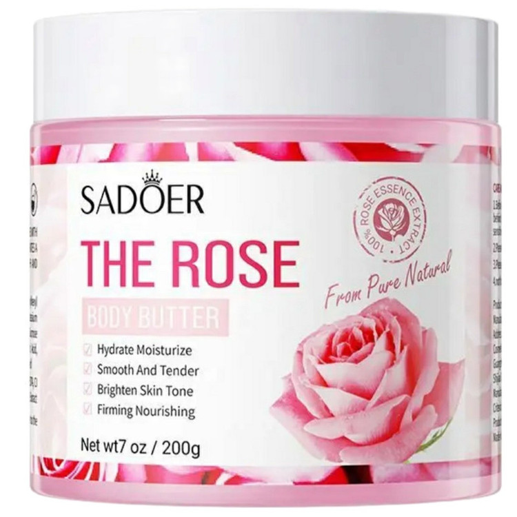 کره بدن سادور مدل The Rose حجم 250 میلیلیتر