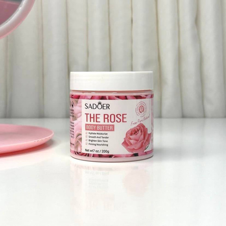 کره بدن سادور مدل The Rose حجم 250 میلیلیتر
