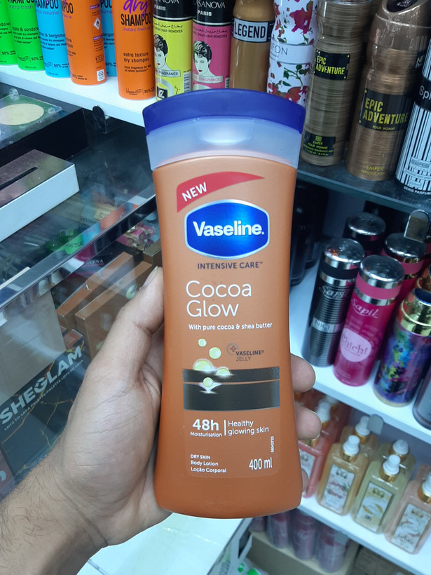 لوسیون بدن شکلاتی کاکائو اورجینال حجم 400 میل Cocoa Glow