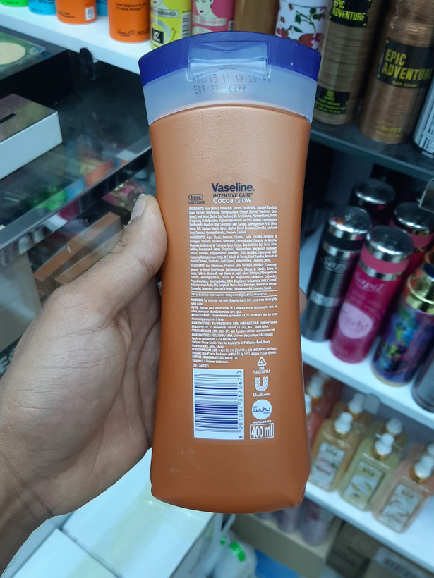 لوسیون بدن شکلاتی کاکائو اورجینال حجم 400 میل Cocoa Glow